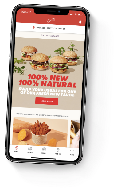 grilld app takeover