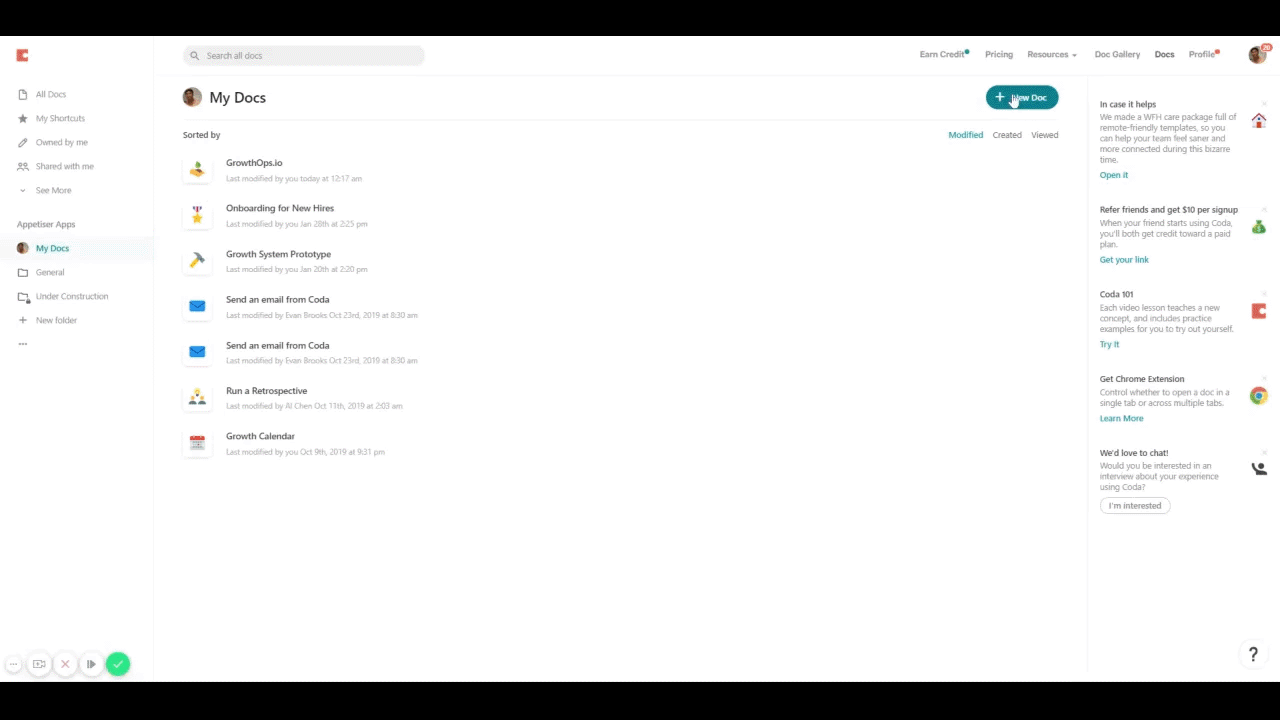 configure simultaneous processes coda 2