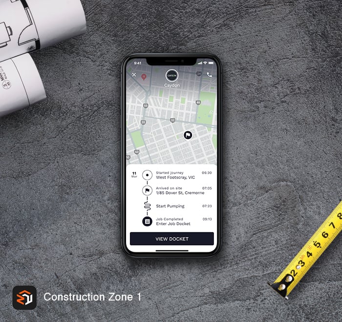 Construction Zone 1 App Featured Image