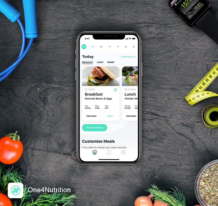 One4Nutrition Mobile App