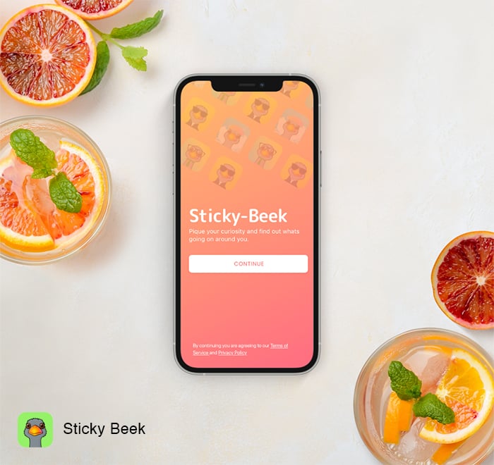 Sticky Beek Mobile App Featured Image
