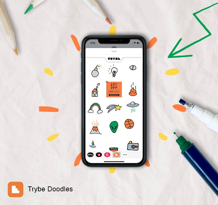 Trybe Doodles Mobile App
