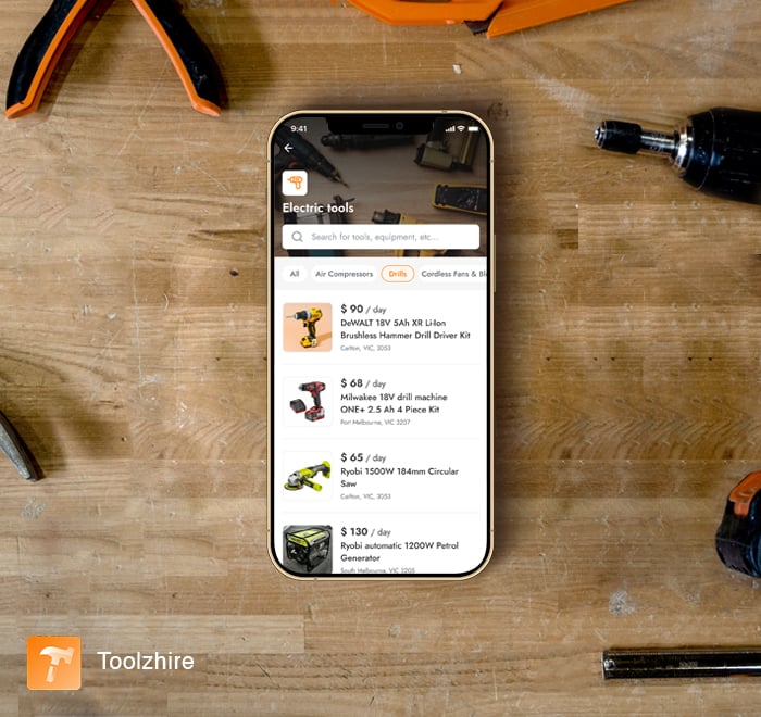 Toolzhire App Featured Image