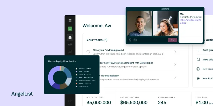 MVPE: angellist new interface