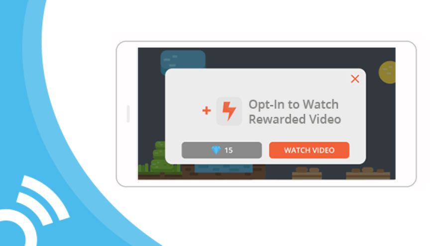 in app ads: sample video ad screenshot