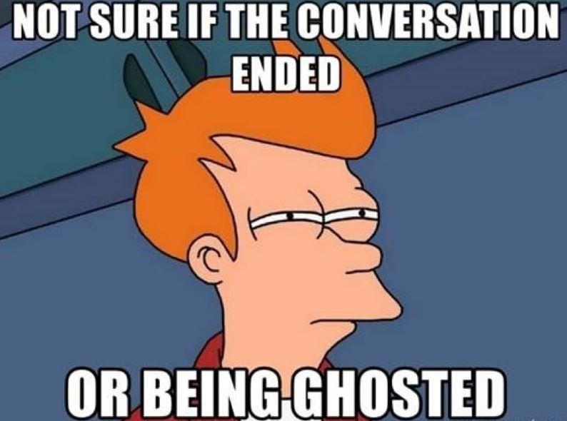 AR: ghosting meme