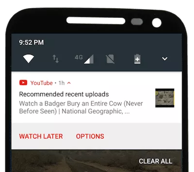 NU: push notification example