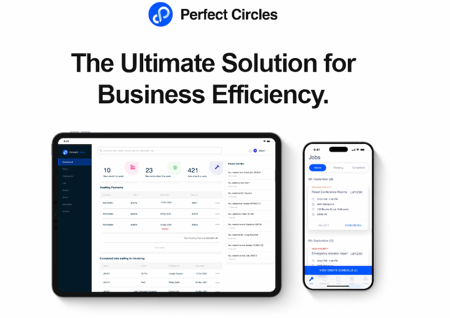 TSI: Perfect Circles SaaS app screenshots