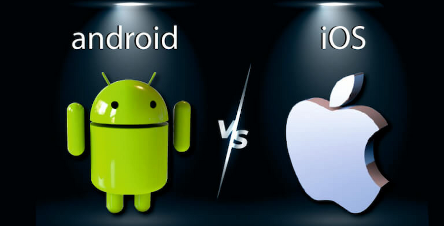 HHIITMAA: Android logo vs iOS logo