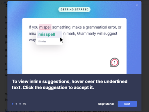 IM Grammarly screenshot