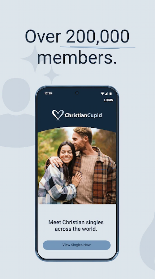 BDA: ChristianCupid dating app screenshot