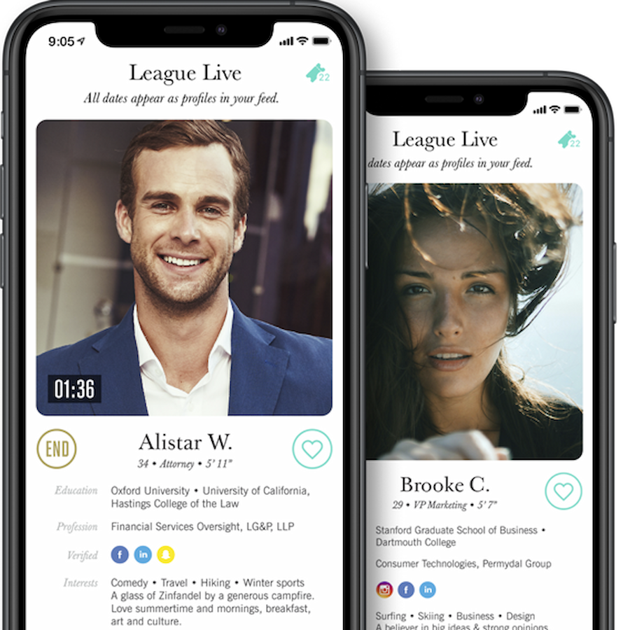 BDA: The League dating app screenshot