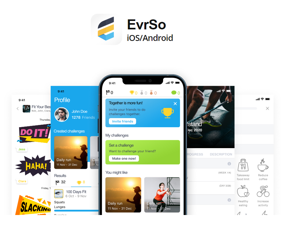 HAD: EvrSo mobile app screenshot