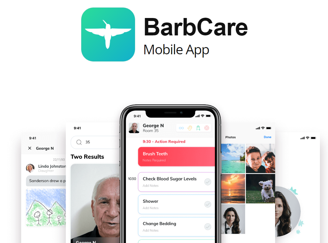 HADC: Barbcare mobile app screenshot