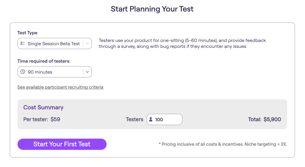 AMC: Image of BetaTesting beta test price