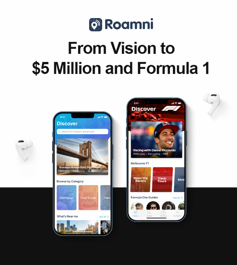 LPFA: Roamni mobile app screenshot
