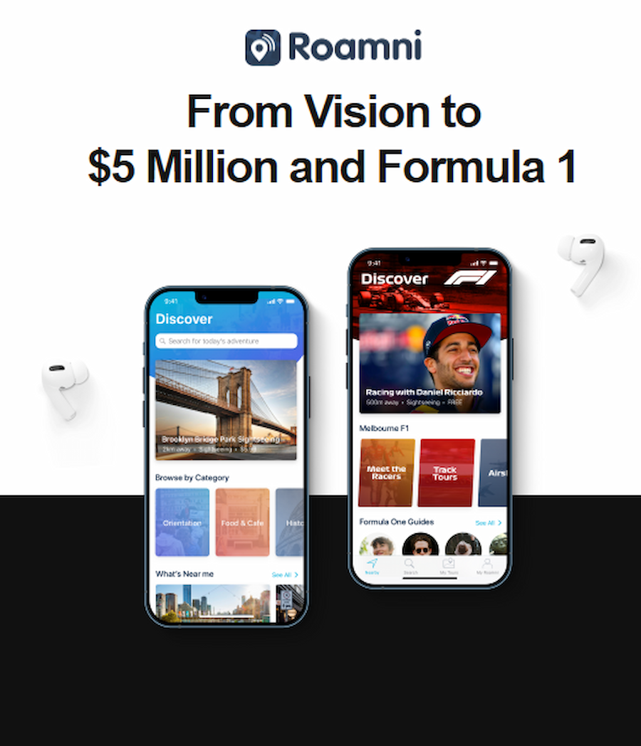 PMVPM: Roamni app and Formula One