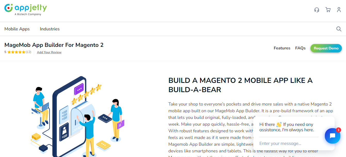 AFM: Magento 2 Mobile App Builder for iOS & Android by AppJetty
