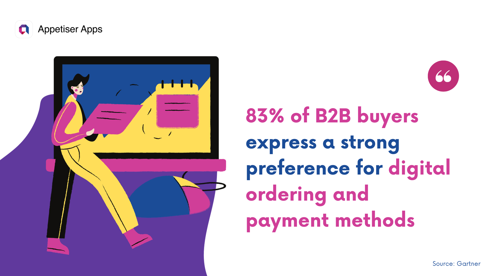 BETS: B2B ecommerce trends and statistics on B2B buyers for payment methods