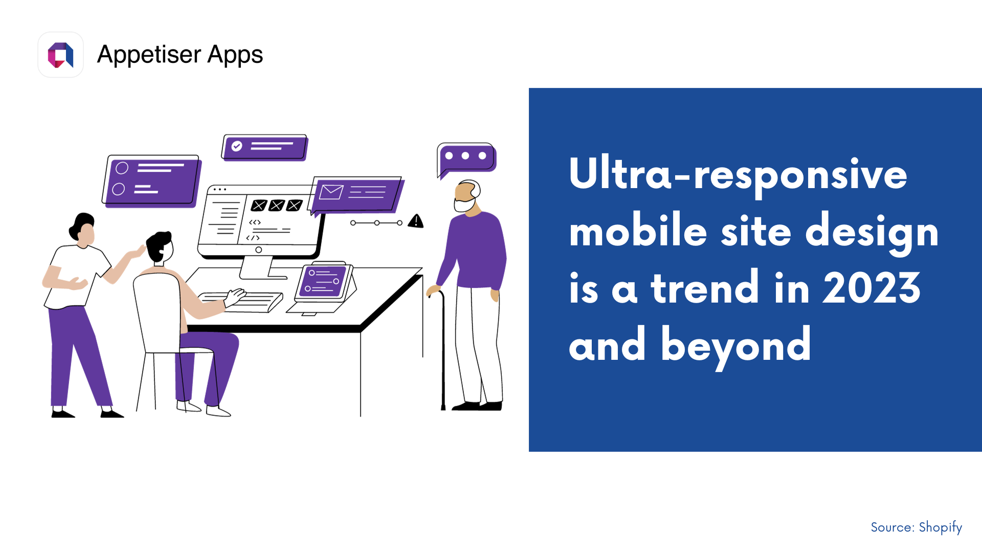 MES: mobile ecommerce statistics and trends like ultra responsiveness onsite design