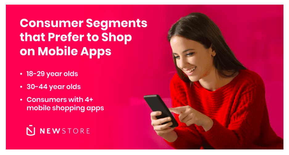 Turn Shopify Store Into a Mobile App: Newstore image on consumer segments