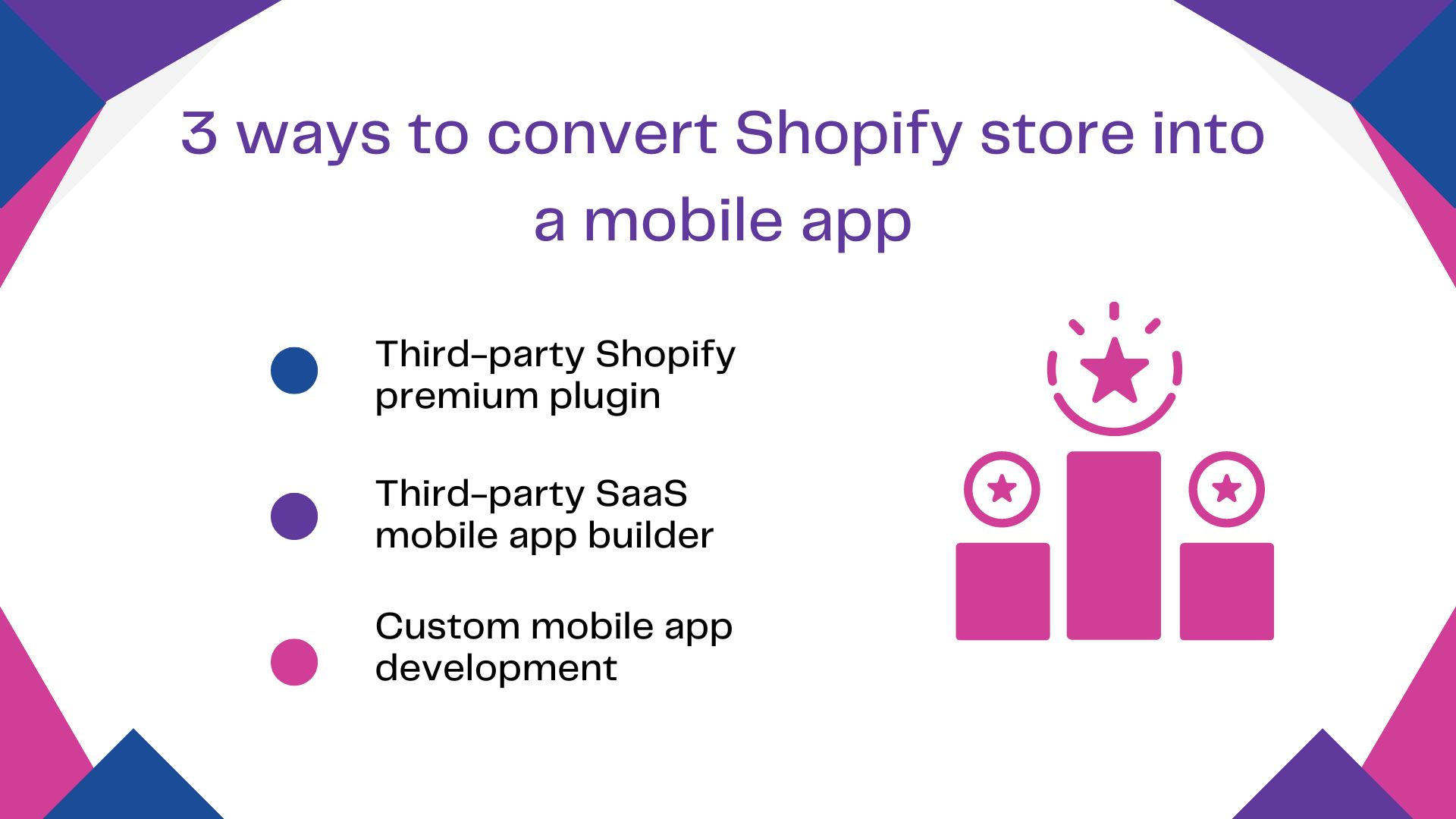 Turn Shopify store into a mobile app: ways to convert a store into an app