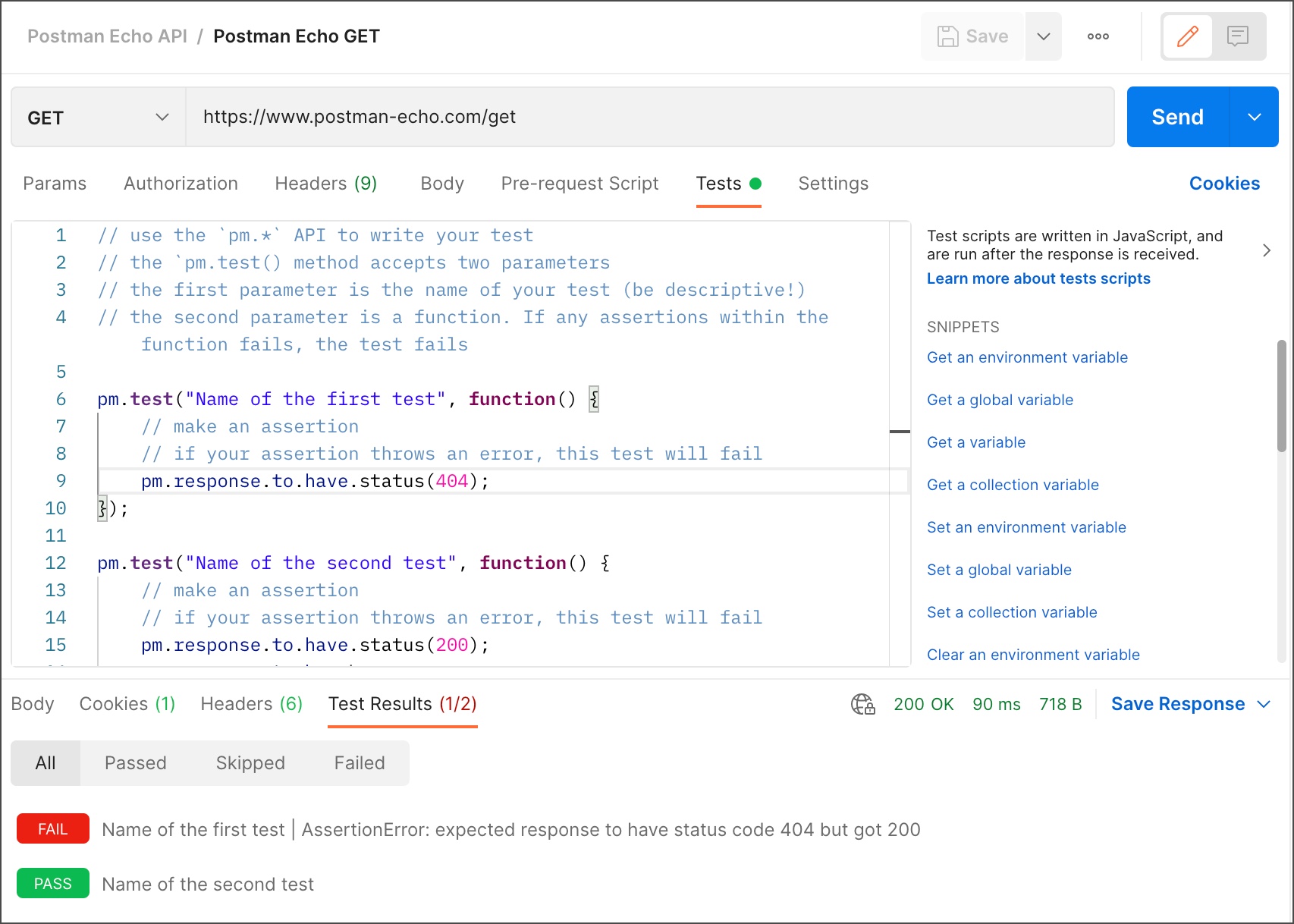 AADT: Image of Postman UI/UX for Android tools