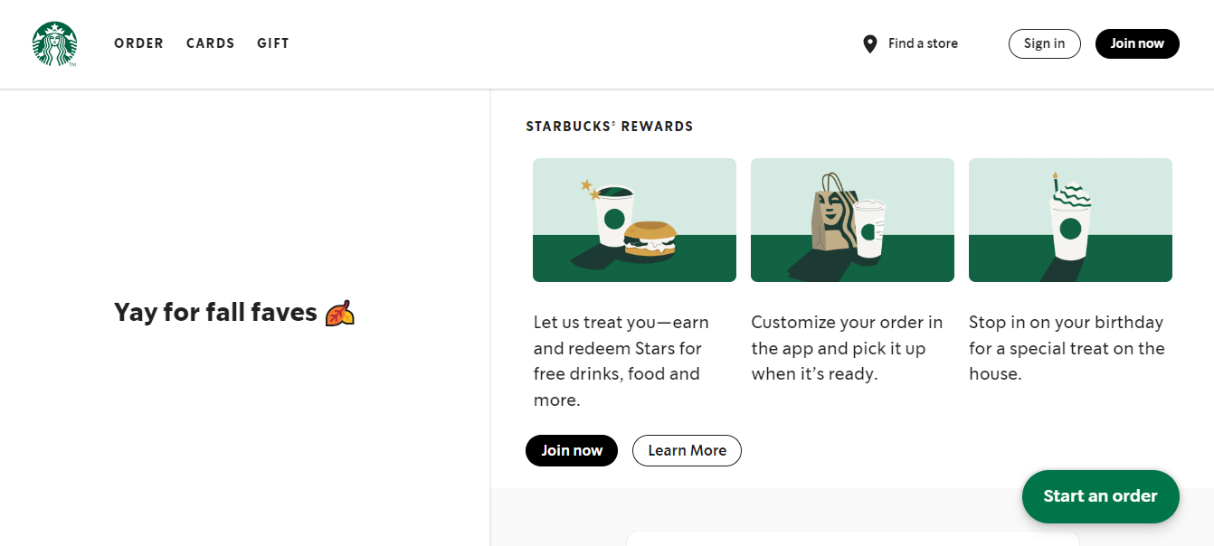 WAVCA: Starbucks progressive web app