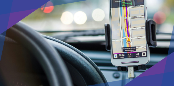 HTCALBA: A location-based app on a car dashboard