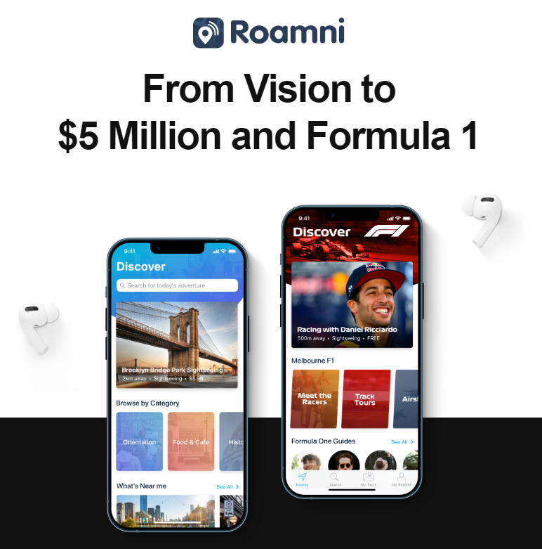 FVBD: Roamni app screenshots