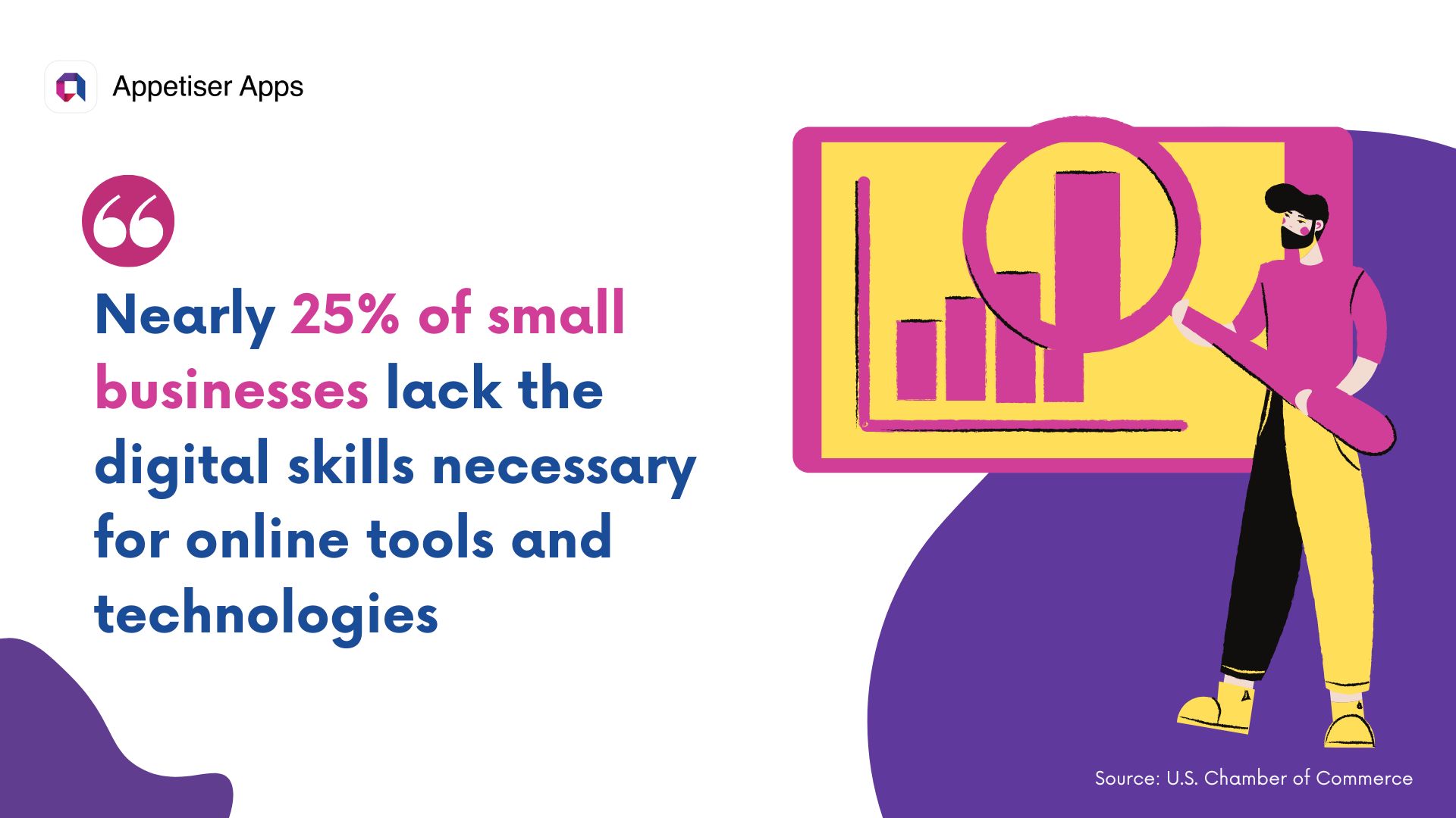 FVBD: statistic about digital literacy of small businesses