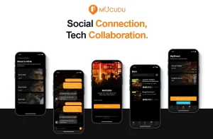 HTHAUD: MUCUDU social app slogan and screenshots 