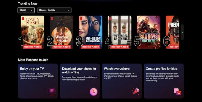 HTCAN - Image of Netflix preview