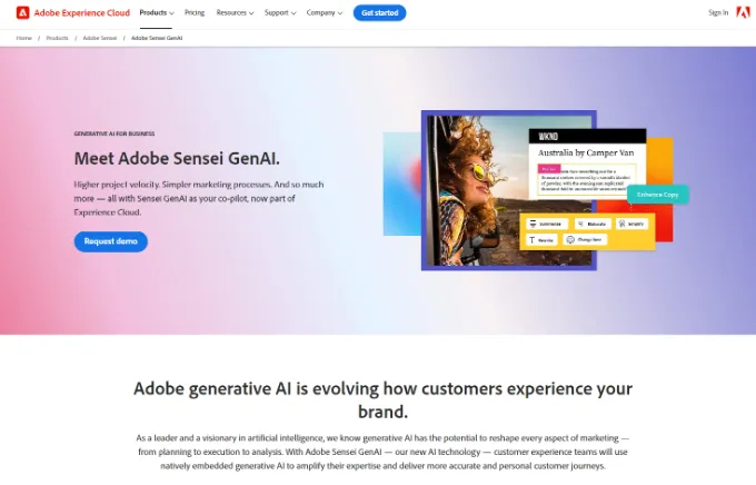 HAWCSDAA: adobe sensei