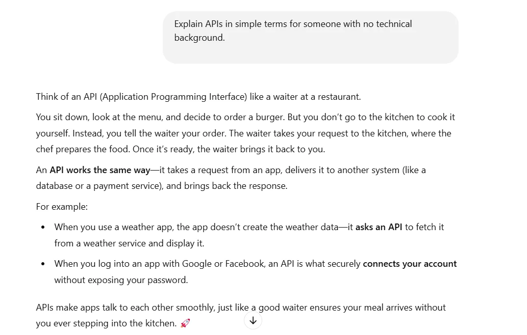 CCCAA: sample chatgpt prompt for explaining complex terms